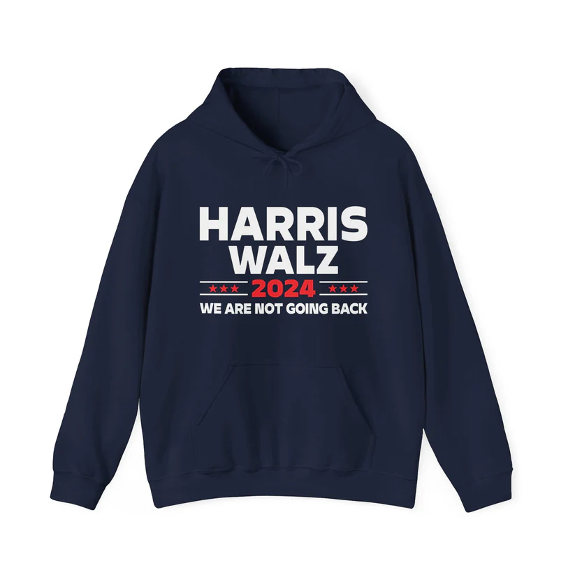 “Harris Walz 2024” Unisex Hoodie-harris walz Hoodie